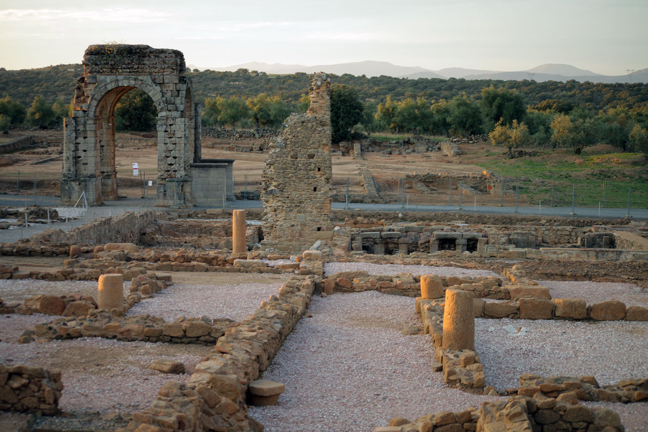 La ciudad romana de Caparra