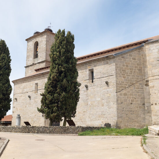 Iglesia parroquial de Santa María la Blanca en Fuenterrobles de Salvatierra
