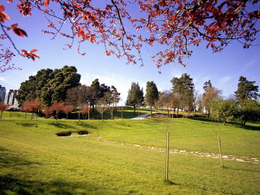 Parque Eugenio Granall en Santiago de Compostela